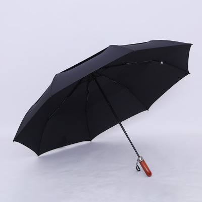 26寸全自动超大加固防风三折伞 8骨双人超大号三人打扑克剧烈运动视频软件下载伞